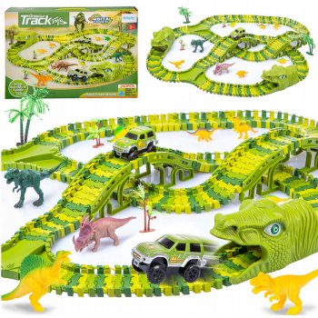 Kinderplay závodní dráha Dinosaur 240ks