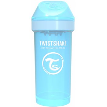 Twistshake láhev pro děti pastelově modrá 360 ml