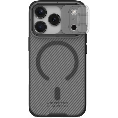 Nillkin CamShield PRO Magnetic Zadní Kryt pro Apple iPhone 17 Pro Transparent Black 6902048303911 – Hledejceny.cz