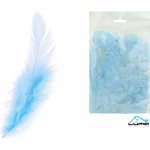 Peří barevné 10 gr. světle modré LUMA – Hledejceny.cz