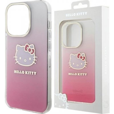 Sourcing Hello Kitty HKHCP15XHDGKEP iPhone 15 Pro Max 6,7 růžové/růžové pevné IML Gradient Electrop Kitty Head – Hledejceny.cz