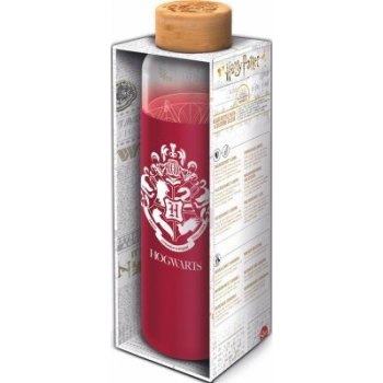 Epee Harry Potter skleněná láhev se silikonovým návlekem 585 ml