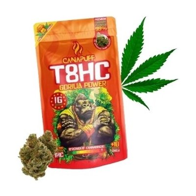 Canapuff T8HC Gorilla Power 0,2% THC 1 g – Zboží Dáma