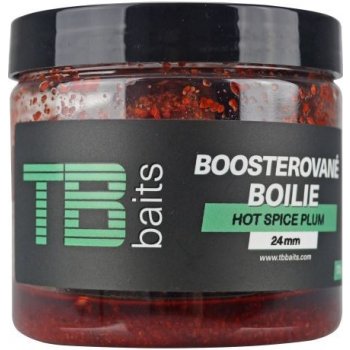 TB Baits Boosterované boilies Hot Spice Plum 120g 20mm
