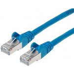 Premiumcord sp6asftp020B Patch, CAT6a S-FTP, RJ45-RJ45, AWG 26/7, 2m, modrý – Hledejceny.cz