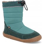 Dětské zimní barefoot sněhule UP TEX SNOW WOOL Petroleum G3160249-3 – Zboží Dáma
