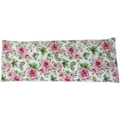 ShopTex Špaldový nahřívací bederní polštářek růžové růže – Zboží Mobilmania