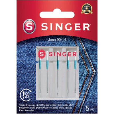 Jehly na džínovinu Singer 5x90 – Zboží Dáma