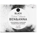Ben & Anna Zubní prášek pro bělení zubů s aktivním uhlím 15 g – Zboží Mobilmania