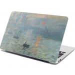 Sablio Samolepka na notebook Imprese, východ slunce - Claude Monet - 38x26 cm – Zboží Živě