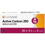 Livsane Active Carbon 250 20 tabliet – Hledejceny.cz