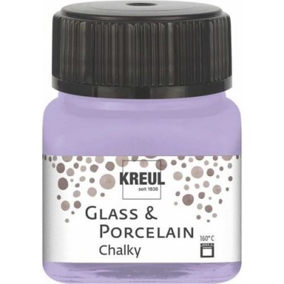 Kreul Barva na sklo a porcelán CHALKY 20 ml LEVANDULOVÁ – Zboží Mobilmania