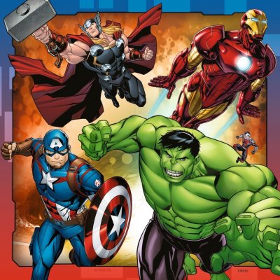 Ravensburger Disney Marvel Avengers 3 x 49 dílků – Zbozi.Blesk.cz