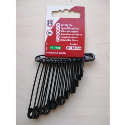 Špendlíky zavírací černé – Hledejceny.cz