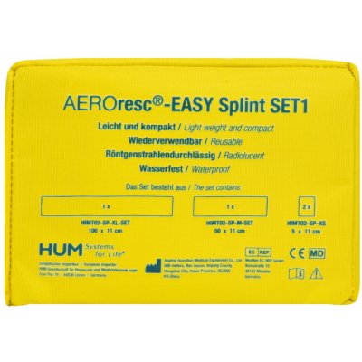 Hum AEROresc Easy Splint sada dlah v nylonovém pouzdře – Hledejceny.cz