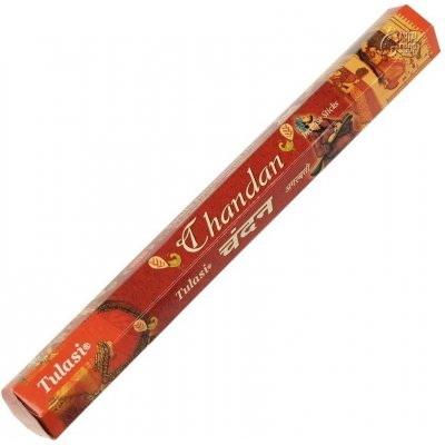 Tulasi indické vonné tyčinky Chandan 20 ks – Zboží Dáma