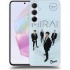 Pouzdro a kryt na mobilní telefon Samsung Picasee silikonové Samsung Galaxy A35 5G Mirai Gentleman 1 čiré