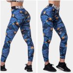 Nebbia legíny Mid Waist Ocean Power 566 modré – Zboží Mobilmania