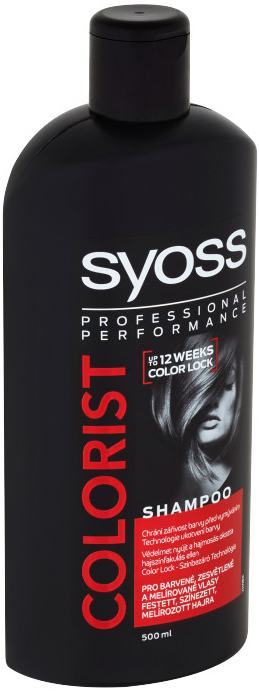 Syoss Colorist šampon pro barvené zesvětlené a melírované vlasy 500 ml od  109 Kč - Heureka.cz