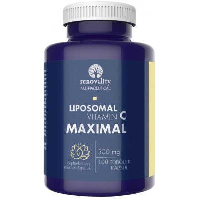 Renovality Liposomal Vitamin C MAXIMAL 500 mg 100 tobolek – Hledejceny.cz