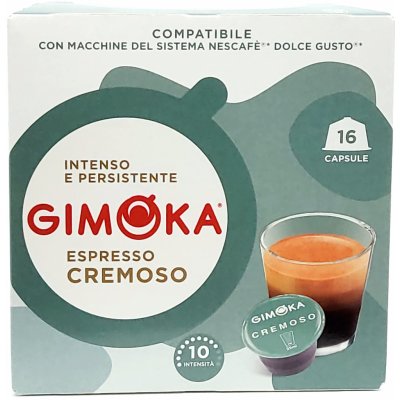 Gimoka Espresso Cremoso kapsule do Dolce Gusta 16 ks – Zbozi.Blesk.cz