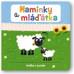 Maminky a mláďátka - Knížka s puzzle - Beatrice Tinarelli, Vázaná