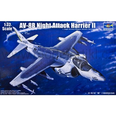 Trumpeter AV-8B Night Attack Harrier II 1:32