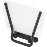 RAVAK OVO B II OPAL/BLACK sprchové sedátko hranaté B8F0000060 – Zboží Dáma