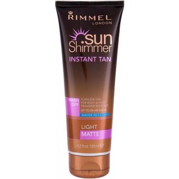 Rimmel Sun Shimmer Instant Tan Matte Light Matte 125 ml