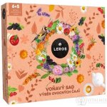 LEROS VOŇAVÝ SAD 6 druhů ovocných čajů po 5 sáčcích 30 ks – Sleviste.cz