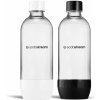 Náhradní láhev pro sodobar Sodastream Jet TwinPack Black&White 1 l