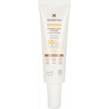 Sesderma pleťový fluid neviditelná fotoochrana SPF50 Repaskin (Invisible Light Texture Facial Sunscreen) 50 ml