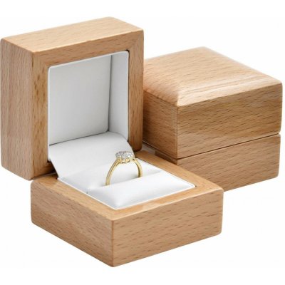 Zlatnictví Helios Dřevěná krabička na šperky – Zbozi.Blesk.cz