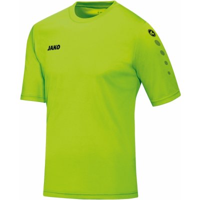 Jako Team dres krátký rukáv neon green – Zbozi.Blesk.cz