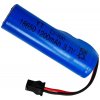 Nabíječka a baterie k RC modelům DF models Li-Ion Aku 3,7V / 1200mAh 18650