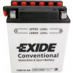 Exide YB14L-A2, EB14L-A2 – Zboží Mobilmania