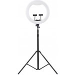 Jinbei EFR-48 ring light set 18" bi-color 48W CRI97+ stativ 2,8m 10 kg – Zbozi.Blesk.cz