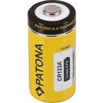 PATONA nabíjecí baterie CR123A/16340 700mAh Li-Ion 3,7V – Zboží Živě