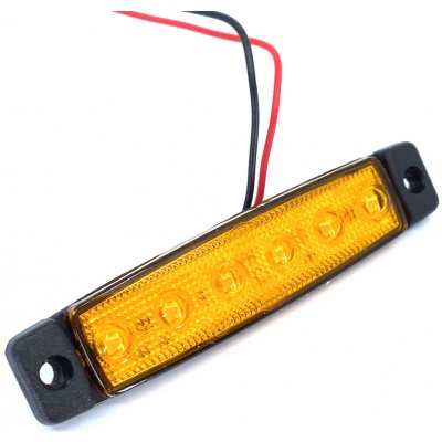 TruckLED LED boční obrysové světlo oranžové 560,05 24V [L2256] – Zboží Mobilmania