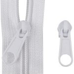 Jezdec ke spirálovým zipům 5 mm pro metráž typu POL 10ks - 031 nikl – Zboží Dáma