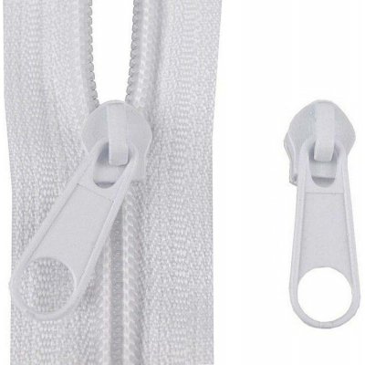 Jezdec ke spirálovým zipům 5 mm pro metráž typu POL 10ks - 031 nikl – Zboží Dáma