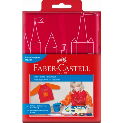 Faber-Castell Výtvarná zástěra červená 201204 – Zboží Dáma