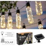Garden Line Solární LED světelný řetěz Lux 3,8 m teplá bílá – Hledejceny.cz