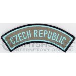 Nášivka: CZECH REPUBLIC - domovenka AČR [ssz] | béžová | modrá – Zboží Dáma