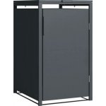 Konsta Kovový box 1x240l 68x80x116cm antracit – Zboží Dáma