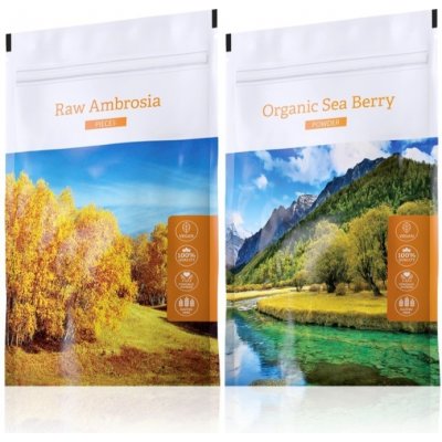 Energy Raw Ambrosia pieces 100 g + Organic Sea Berry powder 100 g – Zboží Mobilmania