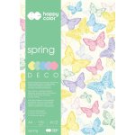 Happy Color Blok Deco Spring A4 170g 20 listů 5 barev HA 3817 2030 110 – Zboží Mobilmania