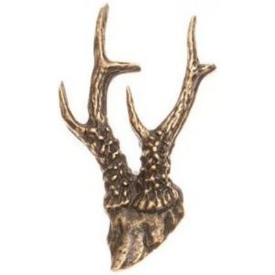 Zubíček Srnčí trofej odznak na klobouk – Zboží Dáma