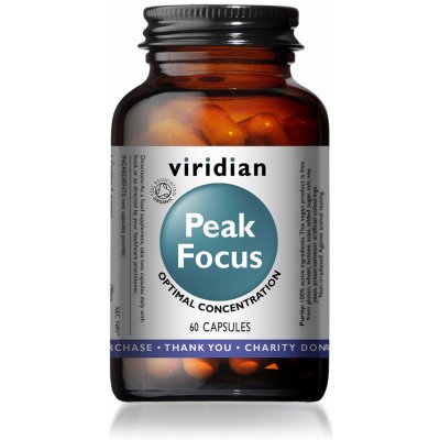 Viridian Peak Focus 60 kapslí – Zboží Mobilmania