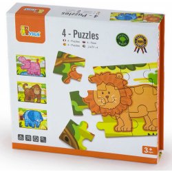 Viga puzzle džungle